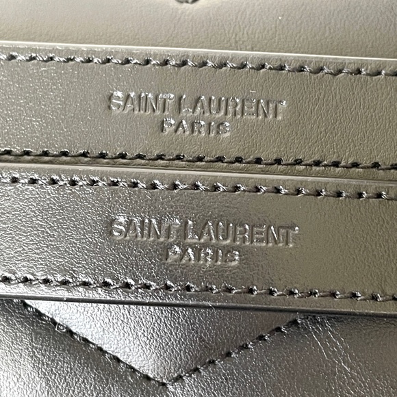 ❌SOLD❌ New Saint Laurent YSL Loulou Medium Leather Handbag Black Gold Hardware - Picture 11 of 16